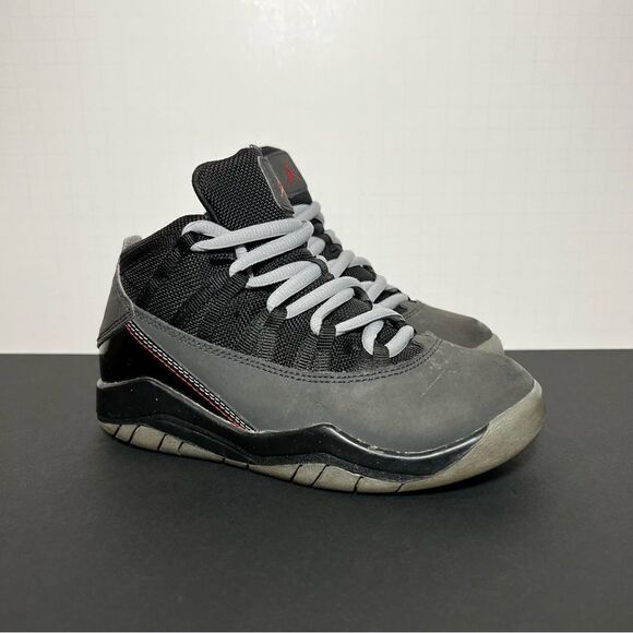 Toddlers JORDAN Prime Flight High Cool Grey Sneakers / Size 11C - Picture 1 of 10